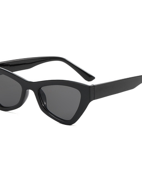 欧美眼镜大脸防紫外线女