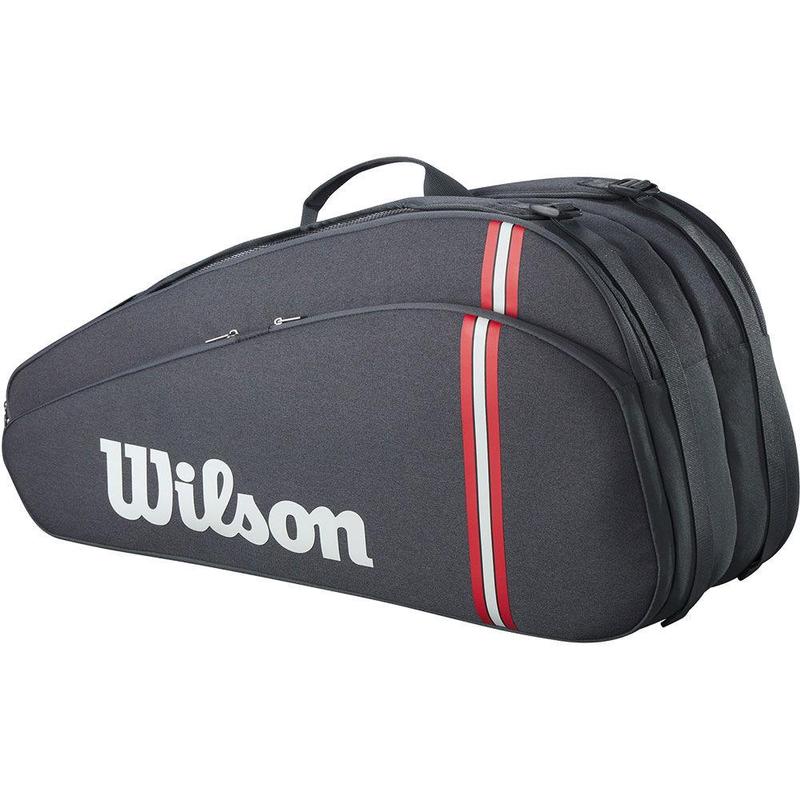 Wilson威尔胜网球包多拍位收纳大容量储物双肩背负便携提手黑色