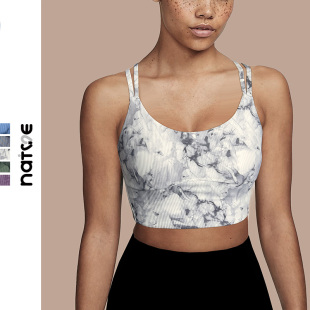 收副乳美背胸衣运动文胸女防震跑步健身运动背心式 瑜伽文胸聚拢