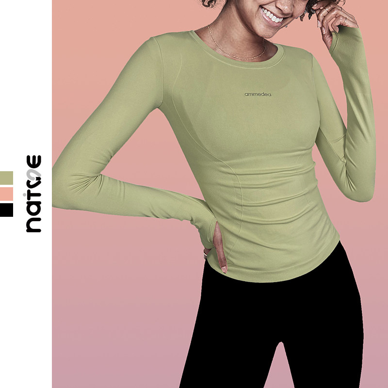 超显瘦长袖速干健身衣女跑步运动上衣女健身瑜伽速干T恤长袖衫 薄,运动服/休闲服装,健身衣,淘宝优惠券,粉丝福利购,淘宝优惠卷