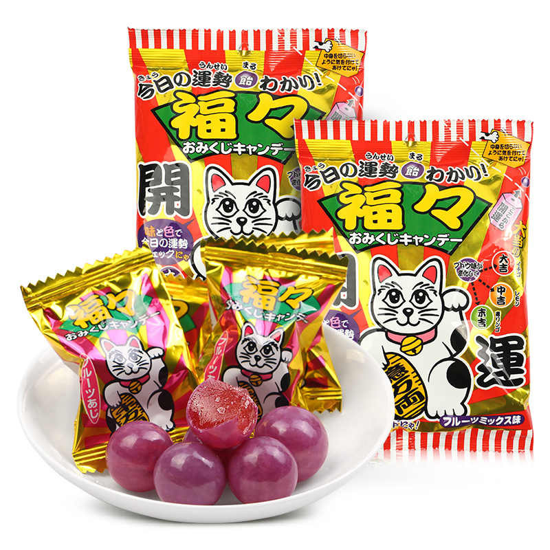 日本进口招财猫卡昵诗八尾福运什锦水果味硬糖网红零食变色糖喜糖,零食/坚果/特产,软糖/果味糖/凝胶糖果,淘宝优惠券,粉丝福利购,淘宝优惠卷