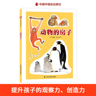 6岁儿童中福会正版 动物 房子科普图画书3 硬壳绘本见识动物世界千奇百怪不同特性 童书 房子精装