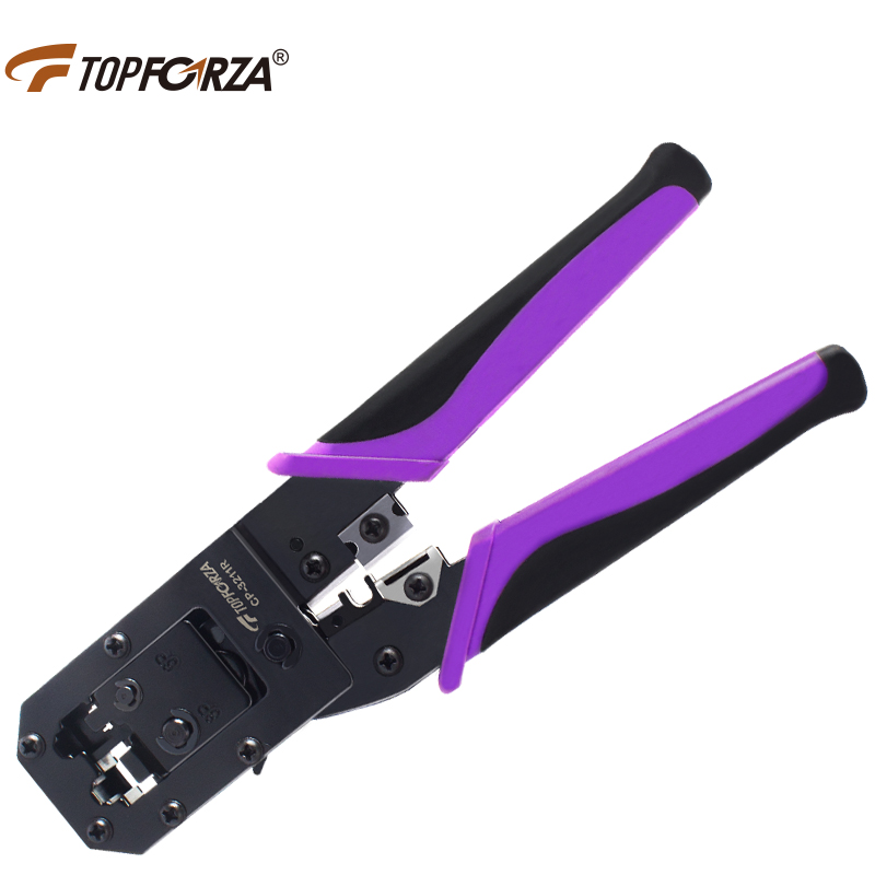 拓伏锐网线钳双口电话网络压接钳