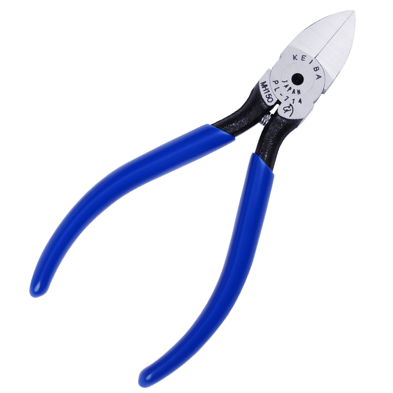 KEIBA日本马牌PL-714/715/716/717水口钳 进口塑料剪钳斜口斜嘴钳