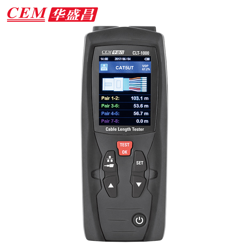 华盛昌电缆长度测试仪CLT-1000