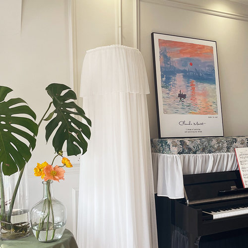 新品圆柜机空调罩开机不取奶油风