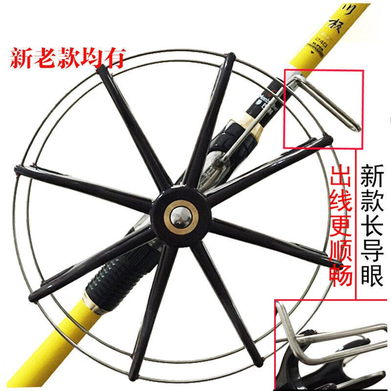 OUZEY手拨轮锚鱼轮八卦轮手车轮超顺高档车盘轮渔具垂钓鱼线轮新