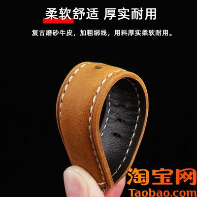 原装适用TIMEX/天美时手表带男潮汐指南针T2N721T2N720复古真皮表