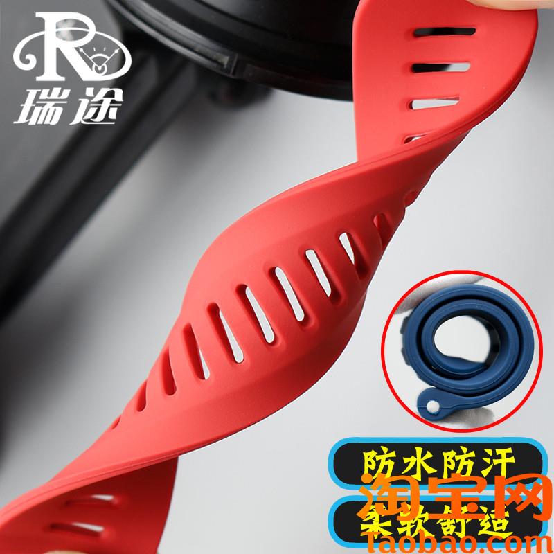 原装适用Garmin佳明表带fenix飞耐时1/2/3代运动防水硅胶手表带26