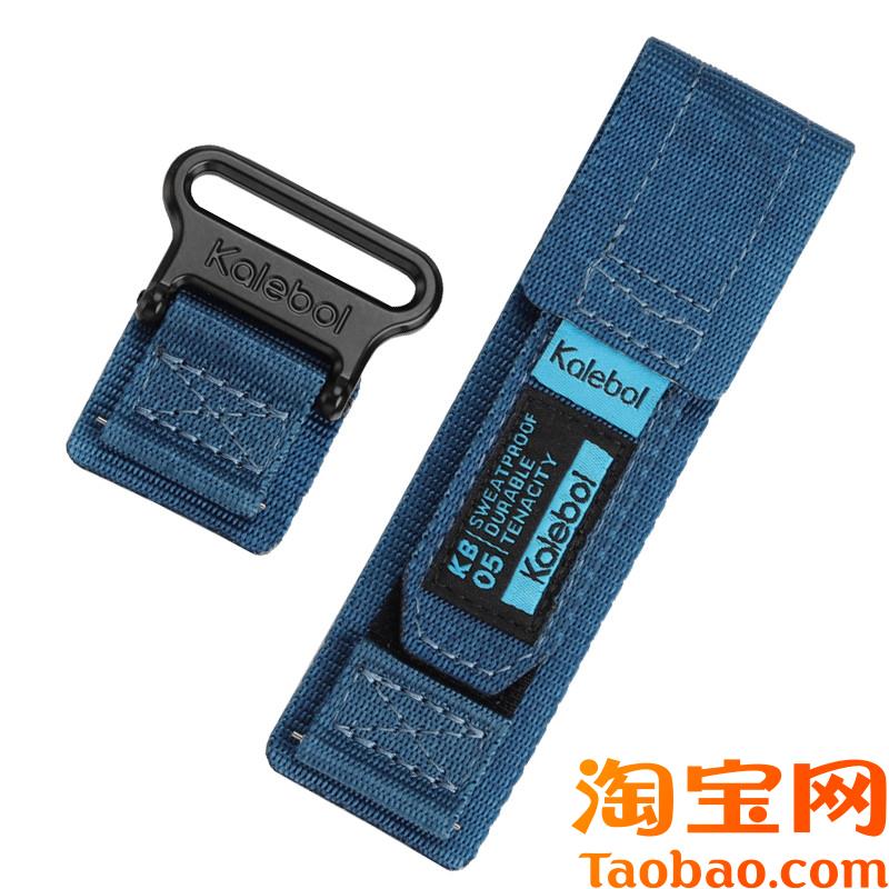 原装适用华为新款GT5编织尼龙表带非凡大师gt3/4魔术贴登山表带