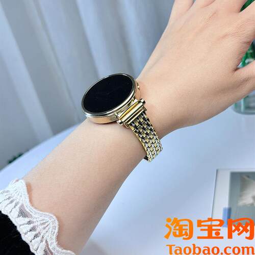 原装适用华为手表GT4/3新款小蛮腰GT2不锈钢表带钢带watch4/3男女