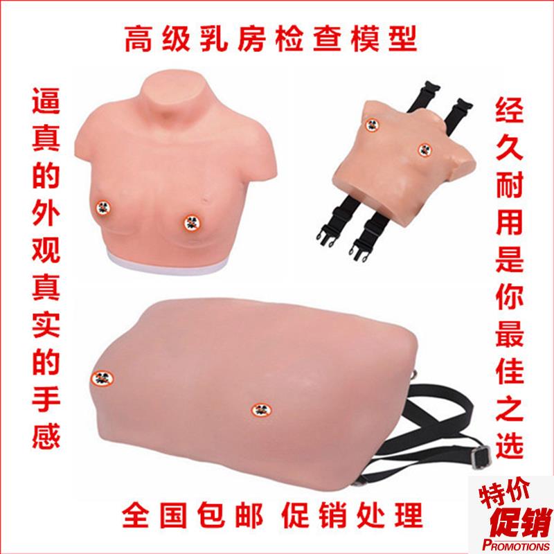 厂家直销高级着装式乳房自检模型妇科模N型胸部检查训练模具