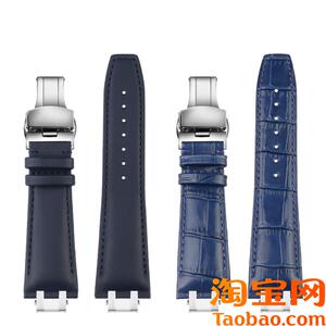 原装适用AIKON艾美AI60086058603860076058钢头粒真皮手表带