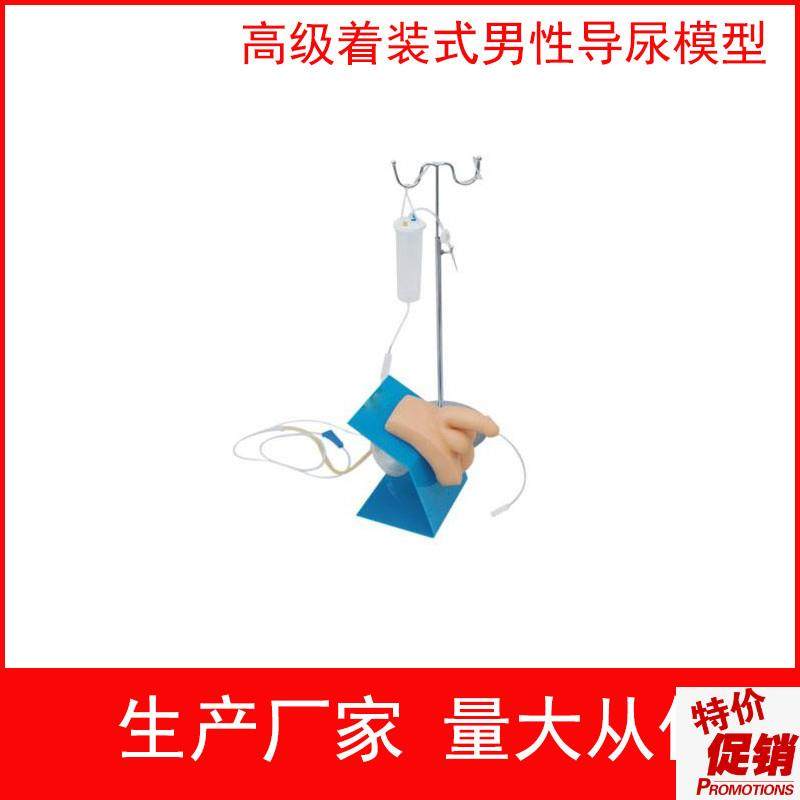 实习护理模型女性导尿模型y生殖器教具着装式男性导尿模型