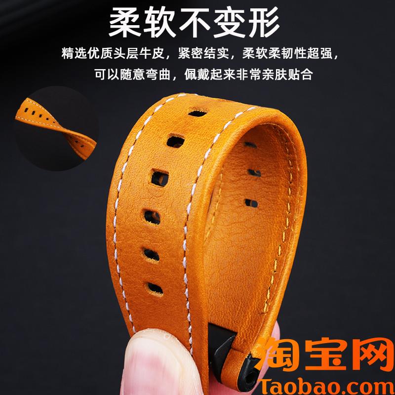 原装适用G-SHOCK卡西欧钢铁之心真皮尼龙手表带GST-W300/400G/B10