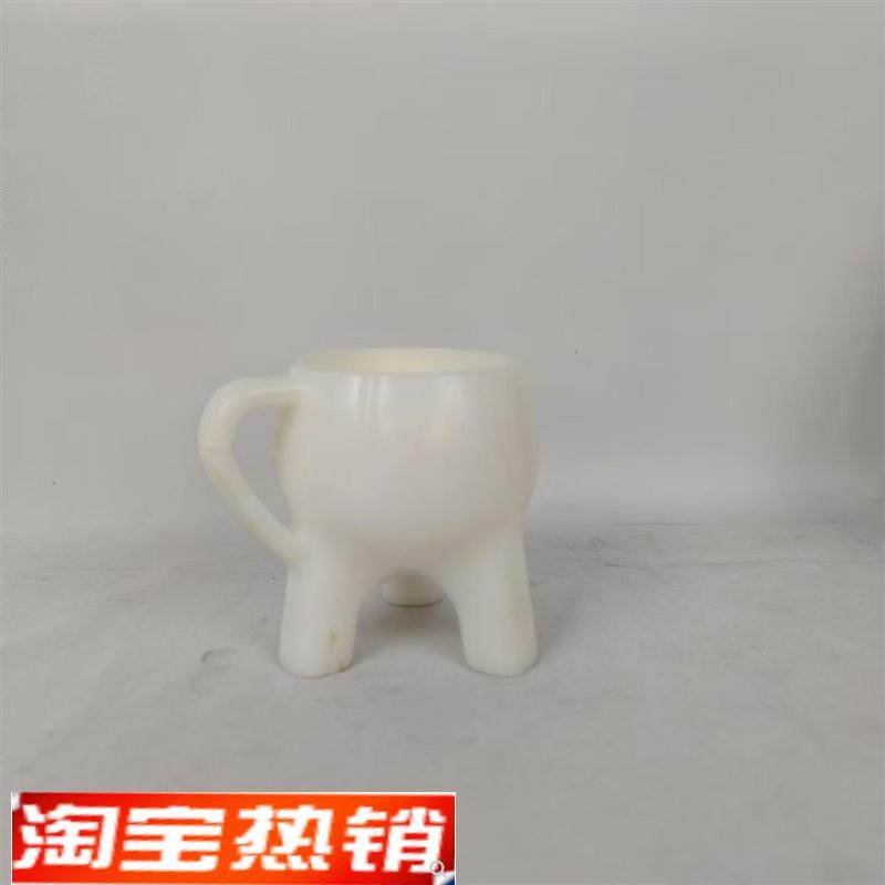 牙造型马克杯模型牙齿笔筒牙杯G白色牙模型杯子笔筒模型