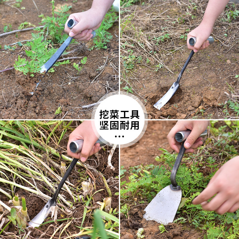 工厂销挖野菜专用铲蒜铲小铲子园艺种花I除草挖药蒜苗铲户外挖土