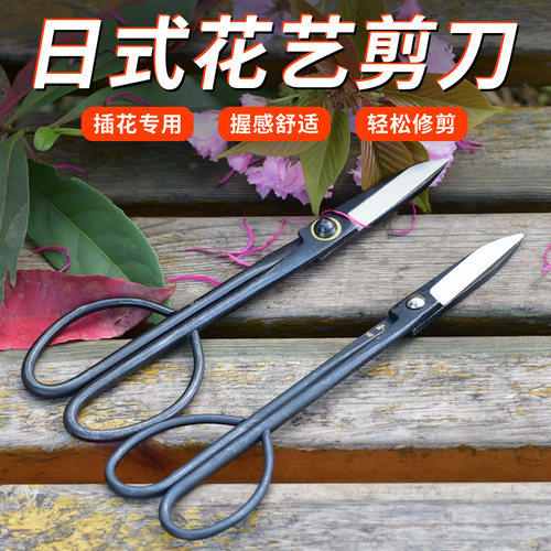 金田花剪家用花艺插花园艺盆景铗