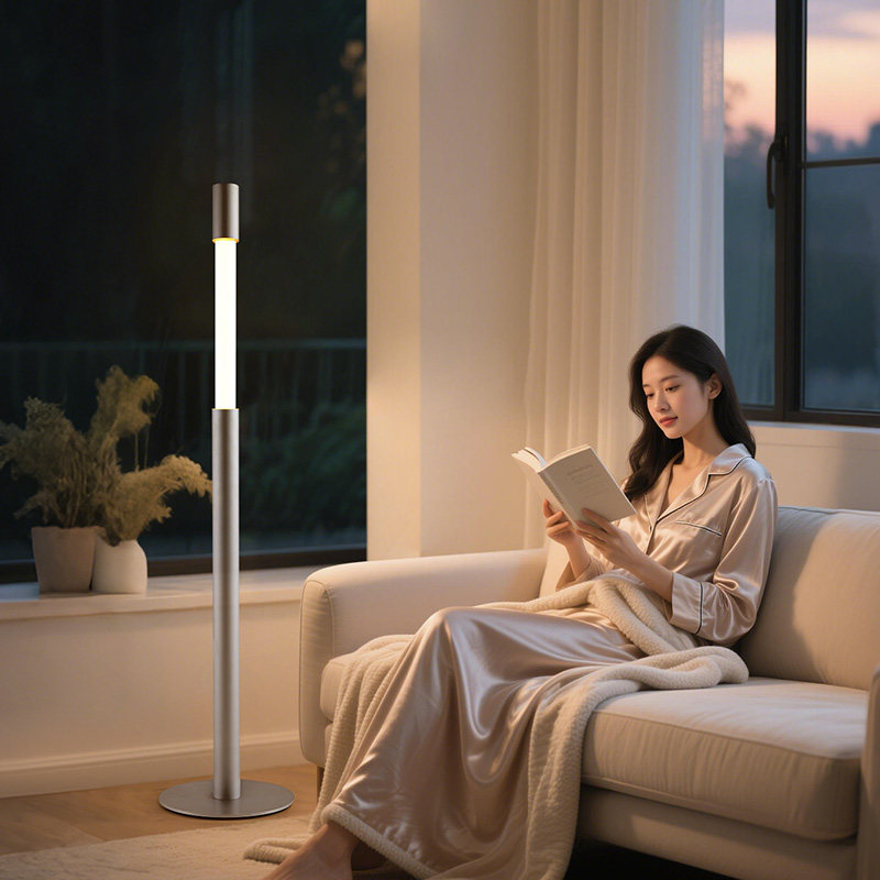 极简剑道落地灯2025新款轻奢高级感客厅沙发旁卧室立式氛围感台灯