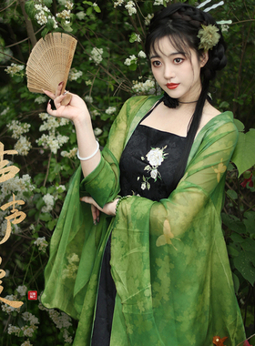 听月小筑【声声慢】原创女春夏小个子国风新中式马面裙学士服汉服