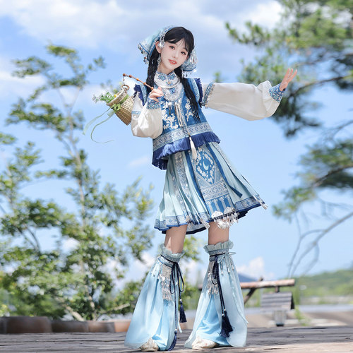 苗疆少女民族异域风汉元素