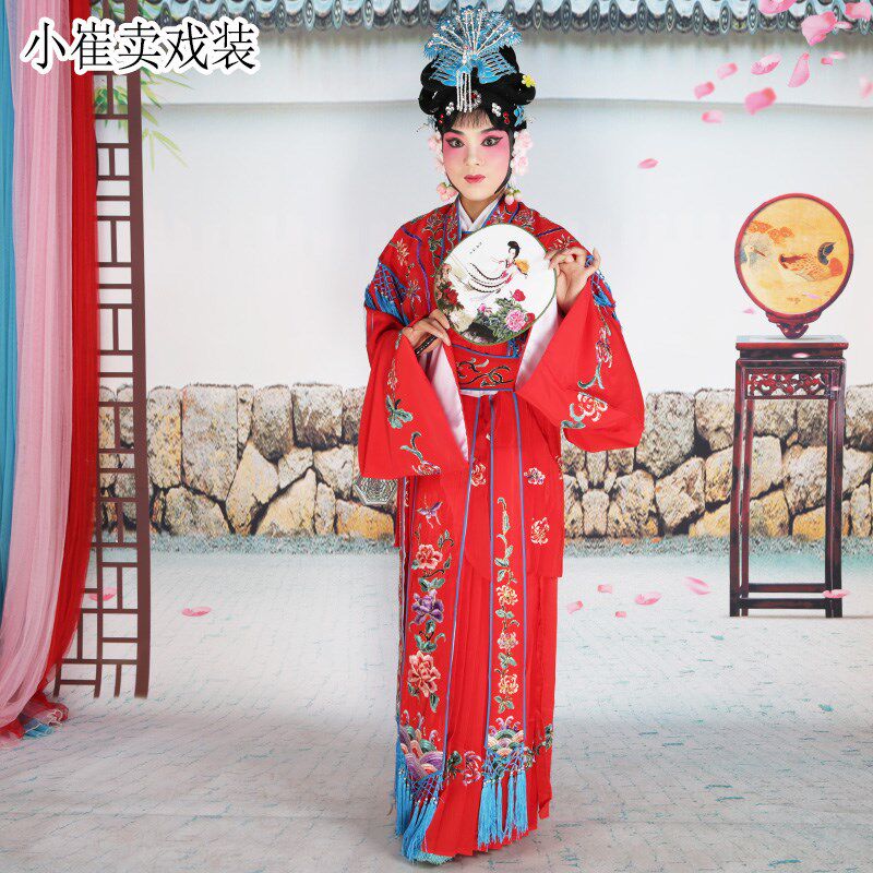 戏曲舞台演出g服装京剧豫剧丫鬟小姐宫装古装衣仙女闺门旦花旦服