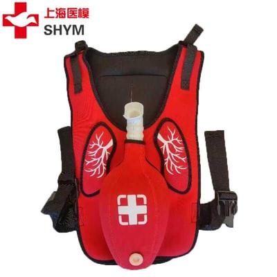 海姆立克急救训练马甲气道梗塞B训练器气管梗阻堵塞窒息抢救背心