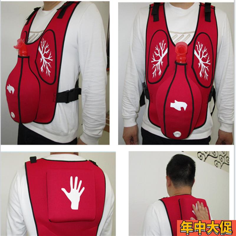 海姆立克急救马甲气道梗塞训练器气管堵塞成人儿童X窒息抢救背心