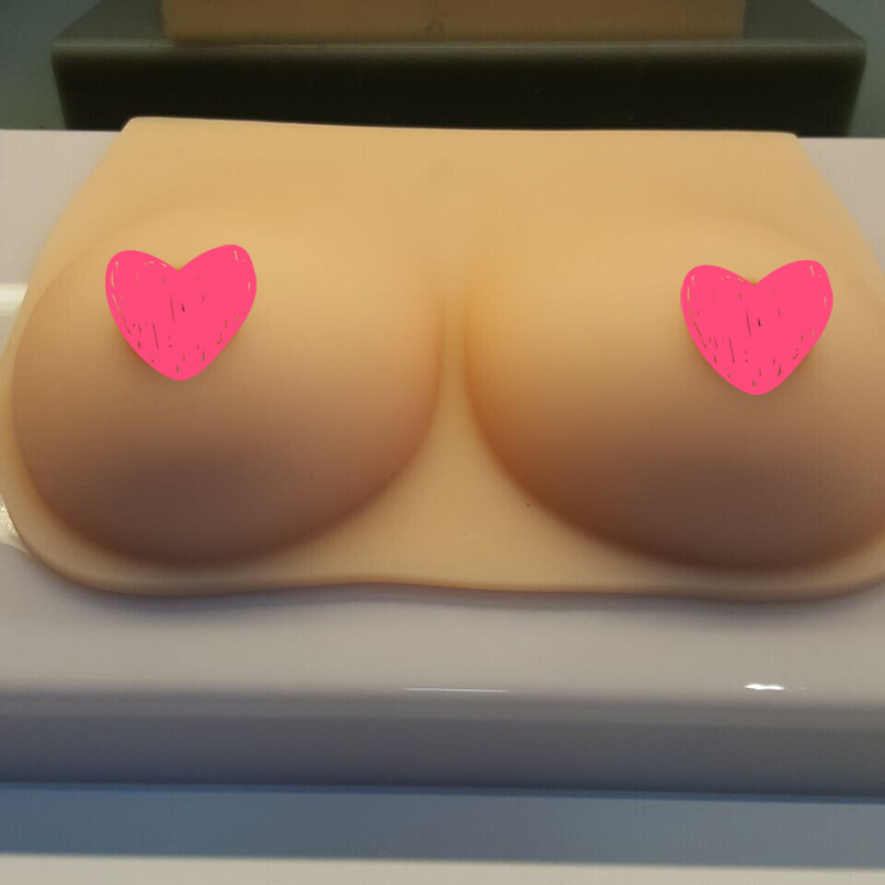 女性乳房模型双侧义乳人体仿真硅胶乳房催乳师培T训教学教具医院