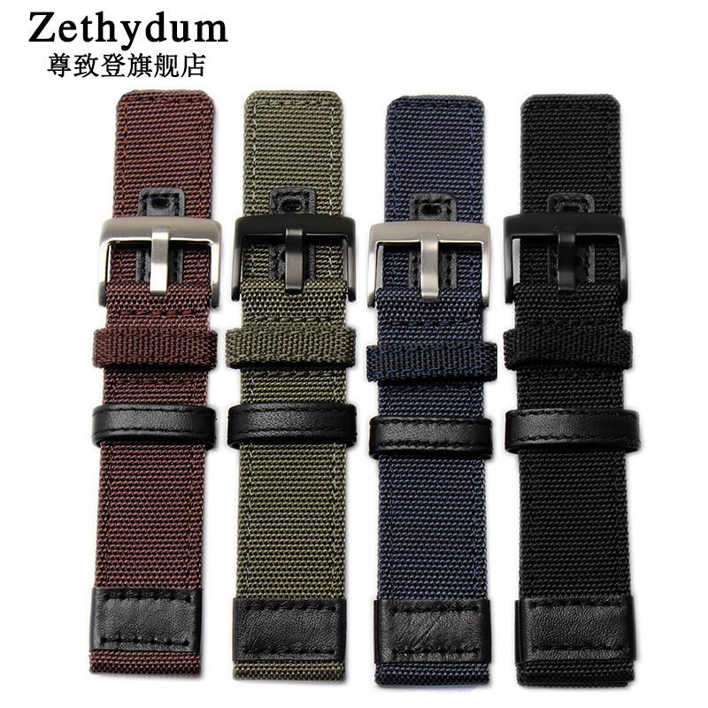 尊致登适配Jeep吉普牧马人手表u运动户外帆布手表带JP15203JP1520