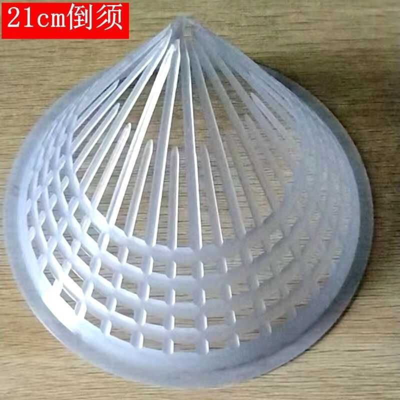 自制鳝笼倒须口螃蟹龙虾笼倒须毫子口泥鳅进口渔具配件须子盖子