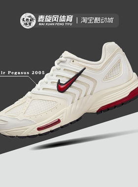 Nike男女Air Pegasus 2005减震透气轻便休闲跑步运动鞋HQ5718-101