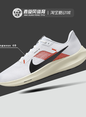 Nike Pegasus 40 耐克飞马40气垫轻便缓震运动跑步鞋 FJ0686-100