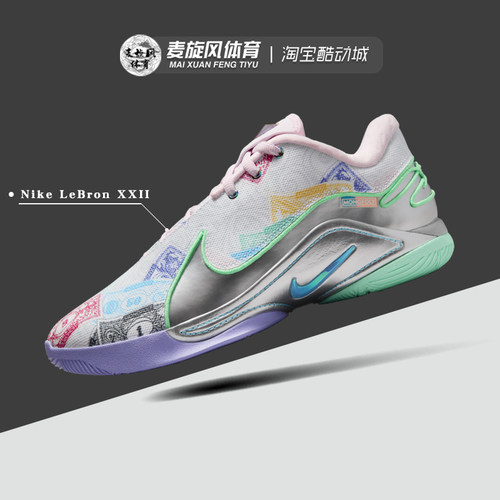 Nike男鞋LeBron XXII 詹姆斯22减震防滑实战运动篮球鞋FZ1098-100