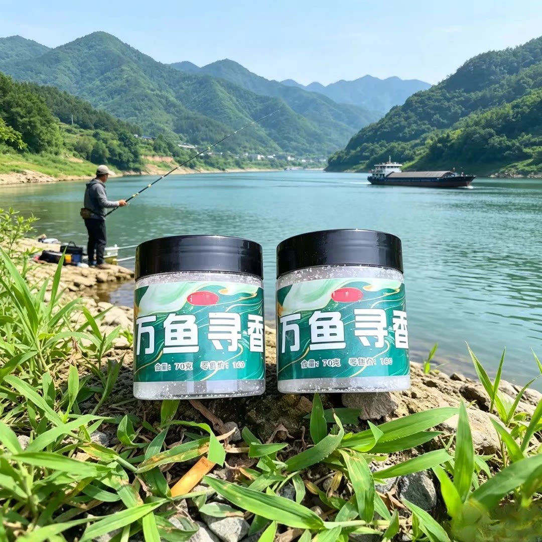 万鱼寻香诱鱼剂小药添加剂诱食剂钓鱼饵料窝料野钓黑坑秋冬正品