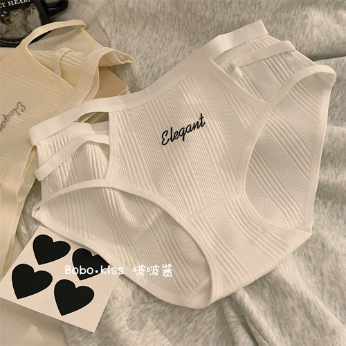 女士内裤中腰镂空性感纯棉裆抑菌