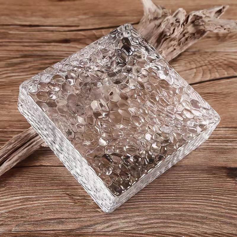 玻璃砖隔断墙方形实心水晶砖卫生间玄关屏风透明正方形水晶隔断