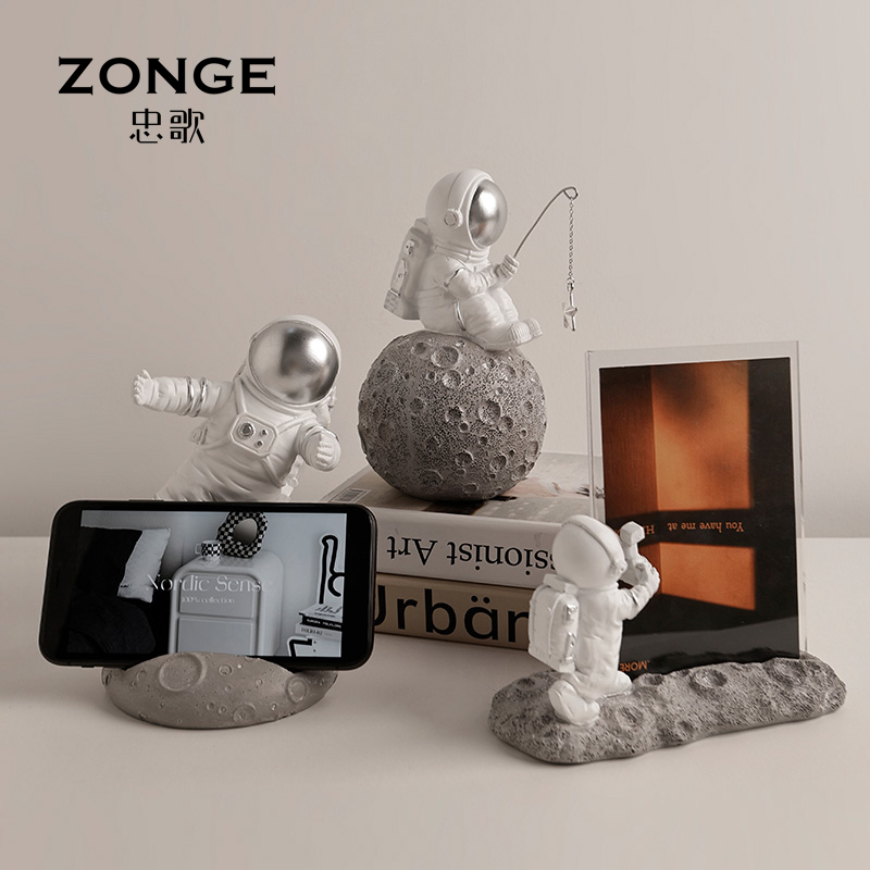 宇航员收纳创意客厅装饰品摆件