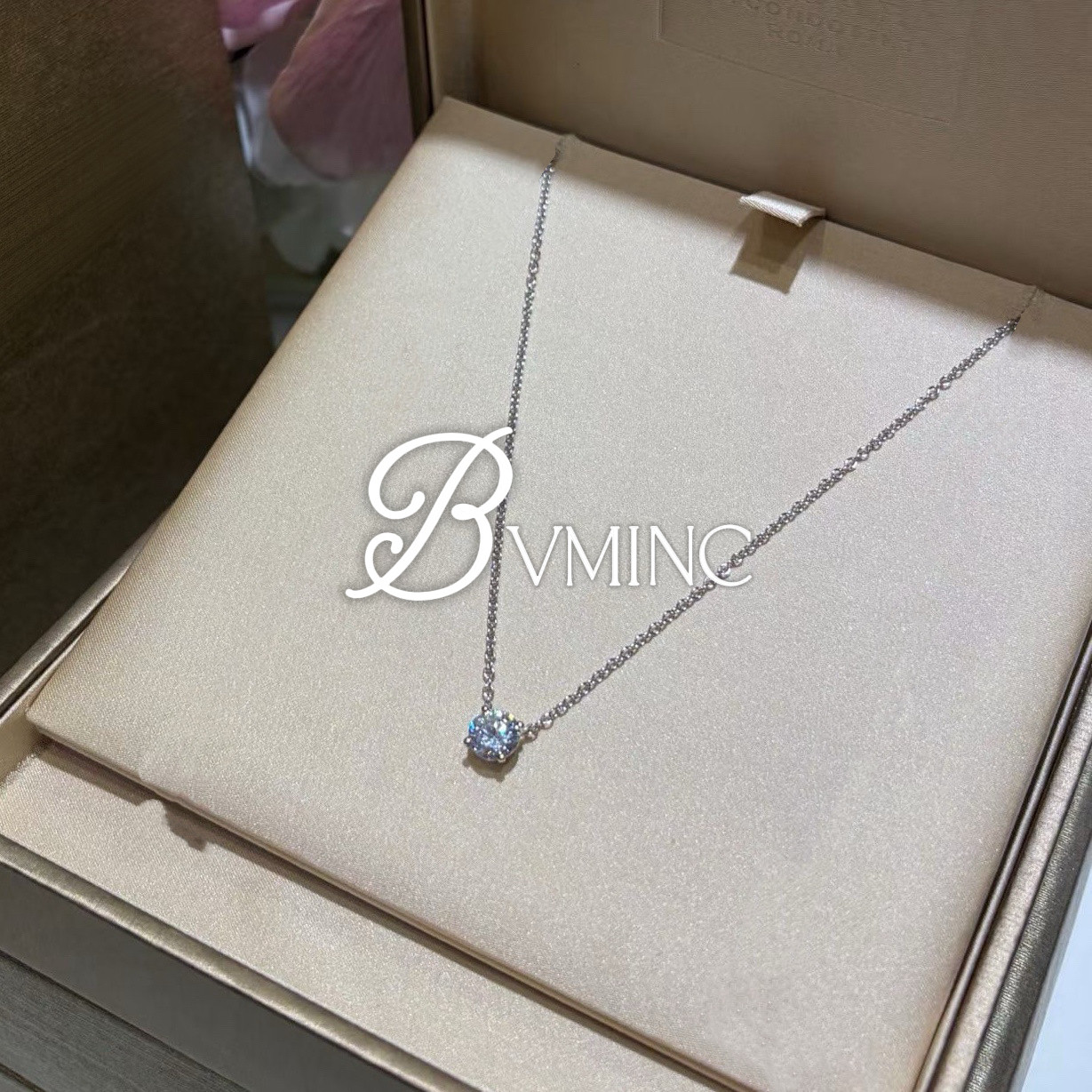bvminc 露思同款B家单钻项链