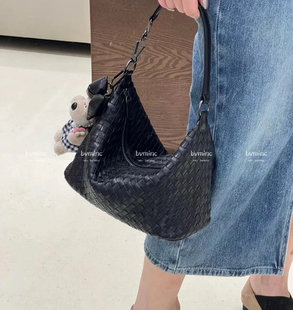 bvminc 中古款bv编织饭盒包单肩包