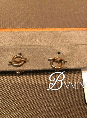 bvminc 19年款OT光面mini耳钉 S925银
