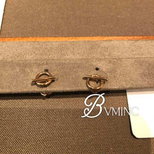 bvminv 19年款OT光面mini耳钉 S925银