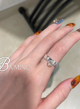 bvminc  光面CDC戒指 养马人的快乐 S925银