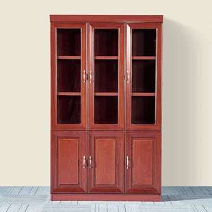 大匠传成文件柜办公柜储物柜贴皮档案柜储物柜三门文件柜DJ 122