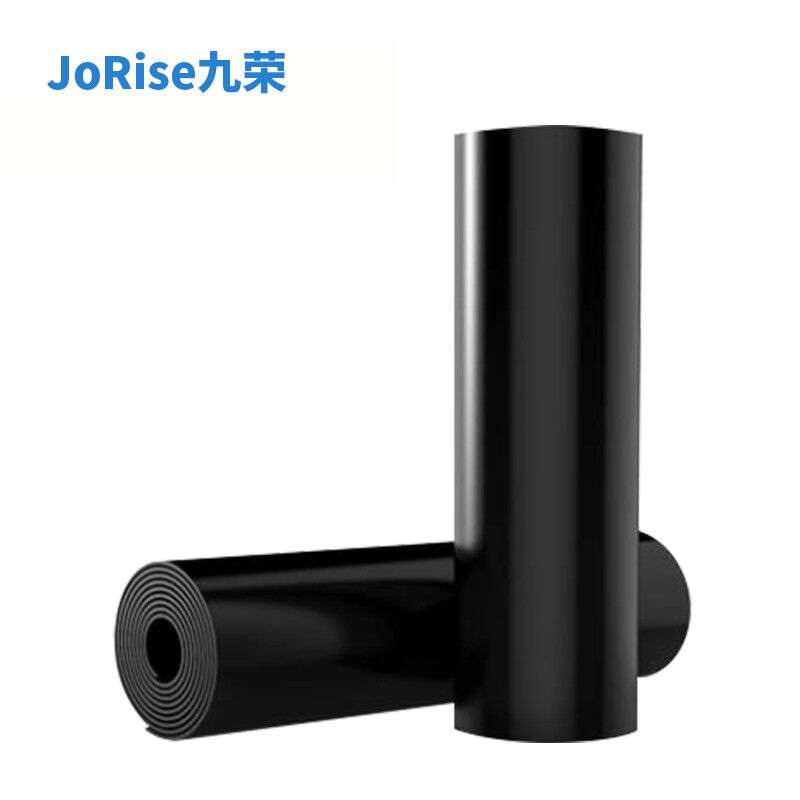 九荣高压绝缘垫黑色15kV6mm厚1米*5米配电房配电室用熟橡胶绝缘地