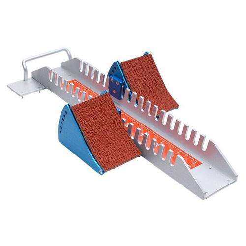 英辉航空铝合金起跑器田径比赛训练可调节助跑器适用沙地塑胶专业