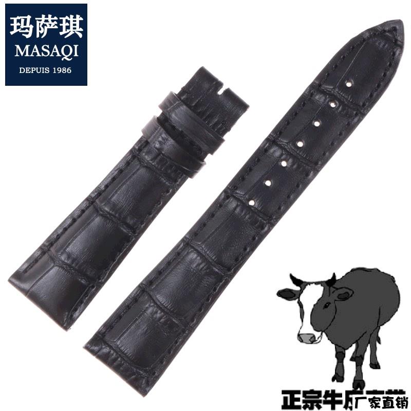 适配品质小牛皮表带真皮代用PP翡丽5164/5035/5120专用手表带