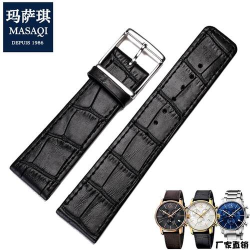 适配品质适合CK表带K2G271/K2G276/K2G2G1真皮表带牛皮男22手表带