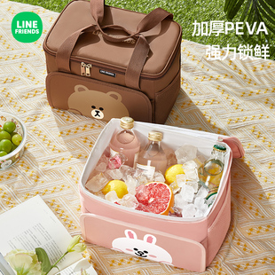 户外冷藏保温箱车载冰箱露营家车两用迷你保鲜便携式保冷冰包冰桶