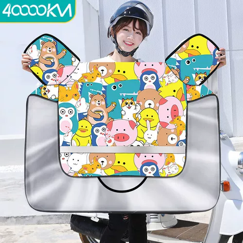 Ветрозащитный летний электромобиль, тонкий ветрозащитный чехол, защита от солнца